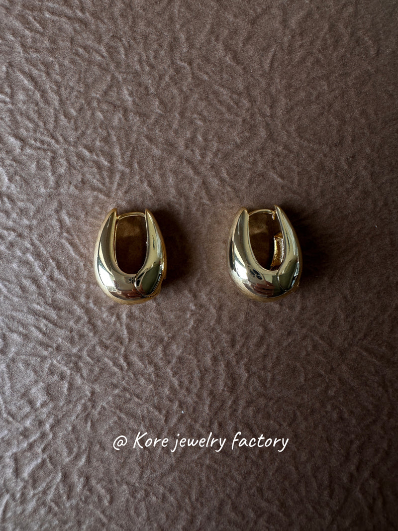 Factory-direct 14k Gold Plated Earrings