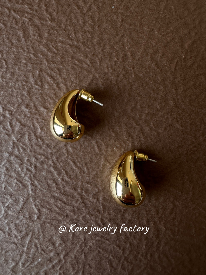 Factory-direct 14k Gold Plated Drop Earrings