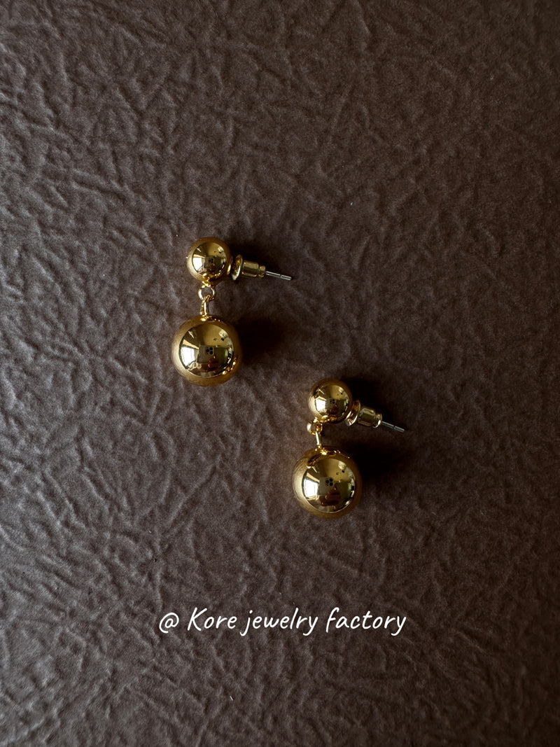 Factory-direct 14k Gold Plated Earrings