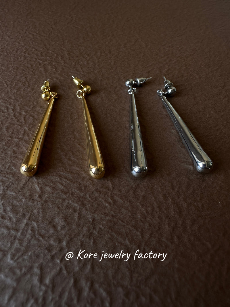 Factory-direct 14k Gold Plated Drop Earrings