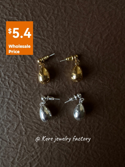 Factory-direct 14k Gold Plated Drop Earrings