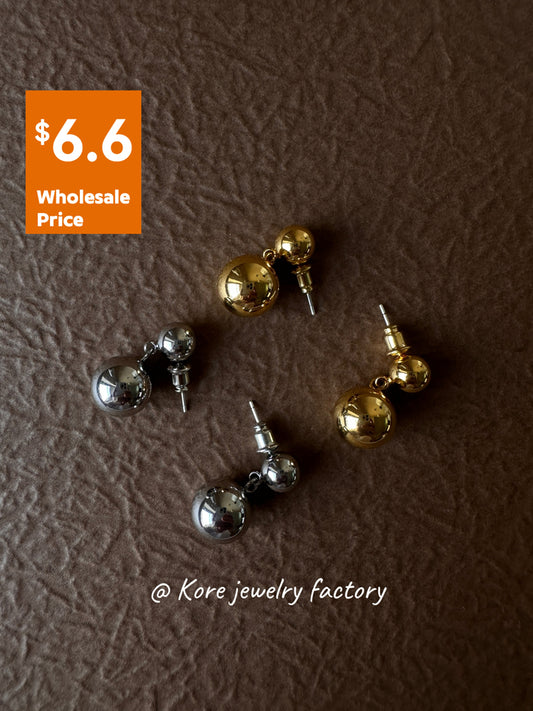 Factory-direct 14k Gold Plated Earrings